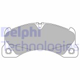 Set placute frana fata DELPHI, Porsche Cayenne (9ya), 05.2017-, Cayenne Cupe (9yb), 01.2019-, Fata; puntea fata