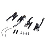 Set frane v-brake negre, fata-spate biciclete Cod:AWR0261