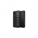 Husa iPhone 11 Pro Max Guess Glitter Logo Negru