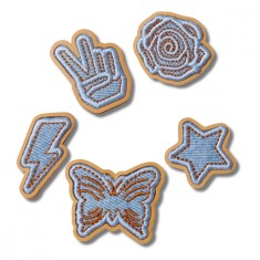 Jibbitz Crocs Denim Patch 5 Pack foto