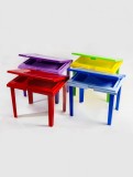 Masuta copii cu sertar special, 60x45x48 cm, STERK, diverse culori