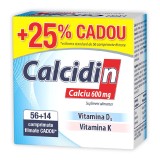 Calcidin 600mg, 56 + 14 comprimate, Zdrovit