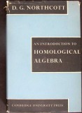 AN INTRODUCTION TO HOMOLOGICAL ALGEBRA-D.G. NORTHCOTT-359502