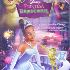 DVD animatie: Printesa si broscoiul ( original, dublat in lb.romana )