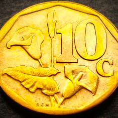 Moneda 10 CENTI - AFRICA de SUD, anul 2002 * cod 3874 = A.UNC - AFRIKA DZONGA