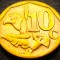 Moneda 10 CENTI - AFRICA de SUD, anul 2002 * cod 3874 = A.UNC - AFRIKA DZONGA