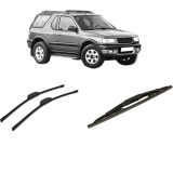 Cumpara ieftin Set 3 stergatoare OPEL FRONTERA B (U99) 1998-2004, pentru parbriz si luneta, Bosch Twin-Aerotwin Retrofit