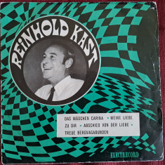 Disc Vinil 7# Reinhold Kast - Das Mädchen Carina-Electrecord- EDC 10.111