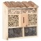 vidaXL Casă de insecte, 30x10x30 cm, lemn de brad 47242