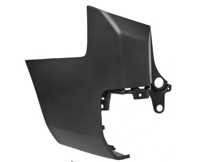 Parte laterala bara, colt lateral flaps Citroen Berlingo, 06.2018-, model: lungime, VAN, cu haion, montare spate, stanga, negru, textura, RapidAuto foto