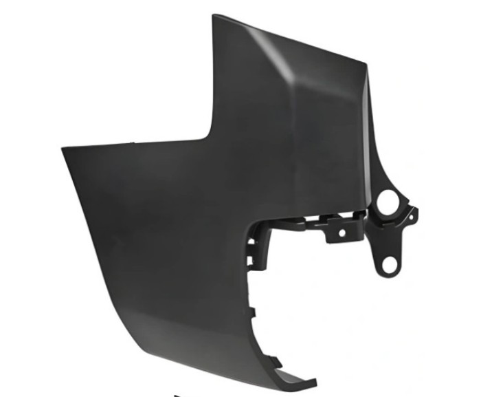 Parte laterala bara, colt lateral flaps Citroen Berlingo, 06.2018-, model: lungime, VAN, cu haion, montare spate, stanga, negru, textura, RapidAuto