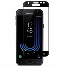 Folie sticla securizata 5D Full Glue pentru Samsung Galaxy J3 (2017), Negru