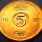 Moneda 5 ORE - SUEDIA, anul 1968 *cod 1689 = patina superba