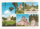 RF166 - Carte Postala - Curtea de Arges, circulata 1977