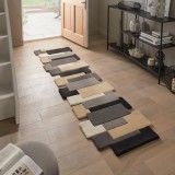 Cumpara ieftin Covor traversă Collage CHARCOAL 60X230 cm, Flair Rugs