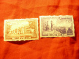 2 Timbre Australia 1951 - 50 Ani Commonwealth , val. 5 1/2 si 1/6sh