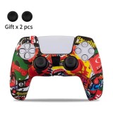 Husa controller PS5 din silicon, thumb grip inclus, model Bomb