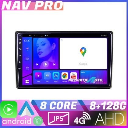 Navigatie Audi A4 B6 Octa Core KIT 050 EDOTEC-LITE Android Ecran 720P Octa Core 8 128 Carplay CarStore Technology