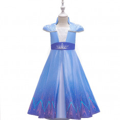 Rochie Elsa Frozen 2 maneca scurta