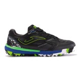 Ghete Fotbal Barbati Joma Liga 5 2401 TF Negru - Fibertec, Nailon, Cauciuc - Teren Sintetic