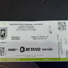 Bilet U Craiova - UTA