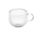 Cumpara ieftin Set 2 cesti pentru espresso ETA 5180 91000, 80 ml, pereti dubli din sticla borosilicata