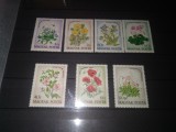 TIMBRE UNGARIA FLORI 1973, Nestampilat