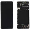 Display LCD Samsung Galaxy A71 A715 Negru Original Service Pack Ecran Geam