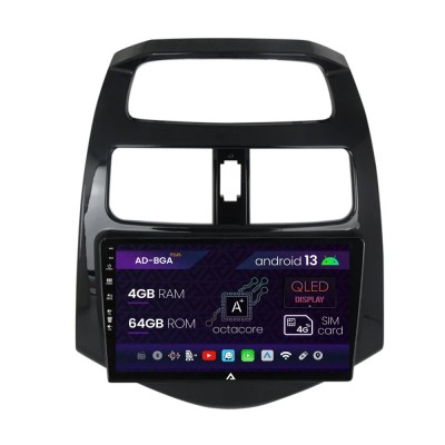 Navigatie Daewoo Matiz Chevrolet Spark (2010-2014), Android 13, A-Octacore 4GB RAM + 64GB ROM, 9 Inch - AD-BGA9004+AD-BGRKIT243 foto