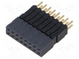 Conector SAMTEC 16 pini tată aurit THT 2,54mm
