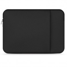 Husa laptop 13 inch Tech-Protect Neopren Black foto