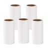 Set 5 rezerve pentru rola de curatat scame, 10 x 4.3 cm, alb