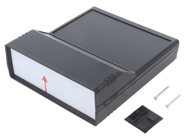 Carcasă Desktop Neagră ABS 154x173x54mm