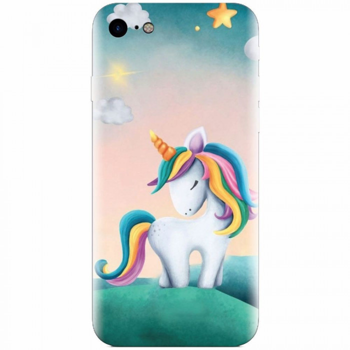 Husa silicon pentru Apple Iphone 8, Magic Unicorn