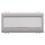 Lampa scara modulara 12V 4M Gewiss Chorus bej MAT GW13656