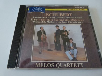 Schubert - Schtreich quarteten, Melos quartett foto
