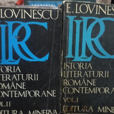 E. Lovinescu - Istoria literaturii romane contemporane, 2 vol. (1973)