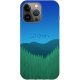 Husa compatibila cu Apple iPhone 12 Mini model Grasslands, Silicon, TPU, Viceversa