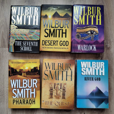 Wilbur Smith – seria Egiptul antic (Ancient Egypt), in limba engleza, 6 titluri