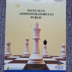 Manualul administratorului public, 2008, 158 pag, stare f buna