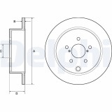 DELPHI BG4776C Disc frana