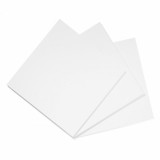 Set Carton Pictură, 20x20 cm, 3 Bucăți, Alb, Oem