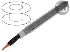 Cablu ecranat Pro-Met 2x1,5mm2 cu tresă de cupru ALPHA WIRE
