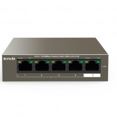 TENDA 5-PORT PoE SWITCH TEF1105P-4-38W