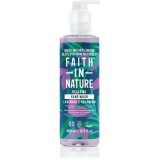 Faith In Nature Lavender &amp; Geranium Săpun natural pentru m&acirc;ini cu esente de lavanda 400 ml