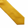 Cravata lata, Onore, galben, microfibra, 145 x 8 cm, model uni, Geometric