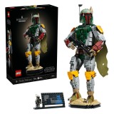 LEGO Star Wars Boba Fett, figurina de colectie pentru adulti, 1544 piese