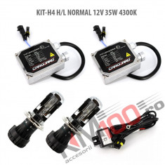 Set xenon H4 Bixenon NORMAL 12V 35W 4300K foto