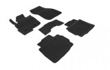 Covorase Cauciuc Premium Stil Tavita Ford Mondeo MK5 (2014-2023) Seintex, Negre, Fara Miros
