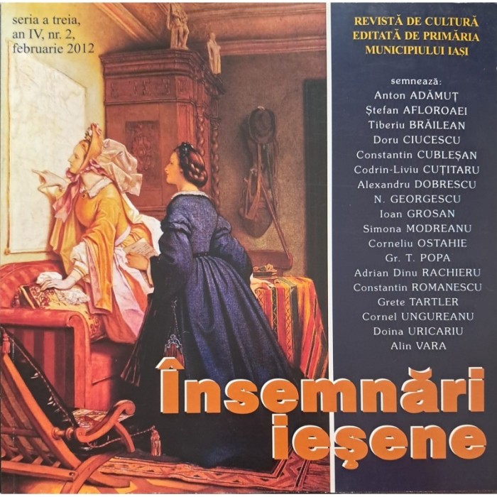 colectiv - Insemnari iesene. Seria a treia. An.IV, Nr.2, Februarie